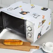 Colorful Printed Microwave Oven Dust cover